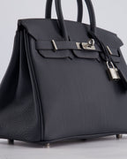 Hermès Birkin 25cm Retourne Bag in Gris Misty Togo Leather with Palladium Hardware