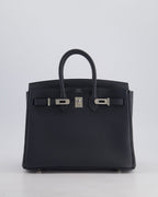 Hermès Birkin 25cm Retourne Bag in Gris Misty Togo Leather with Palladium Hardware