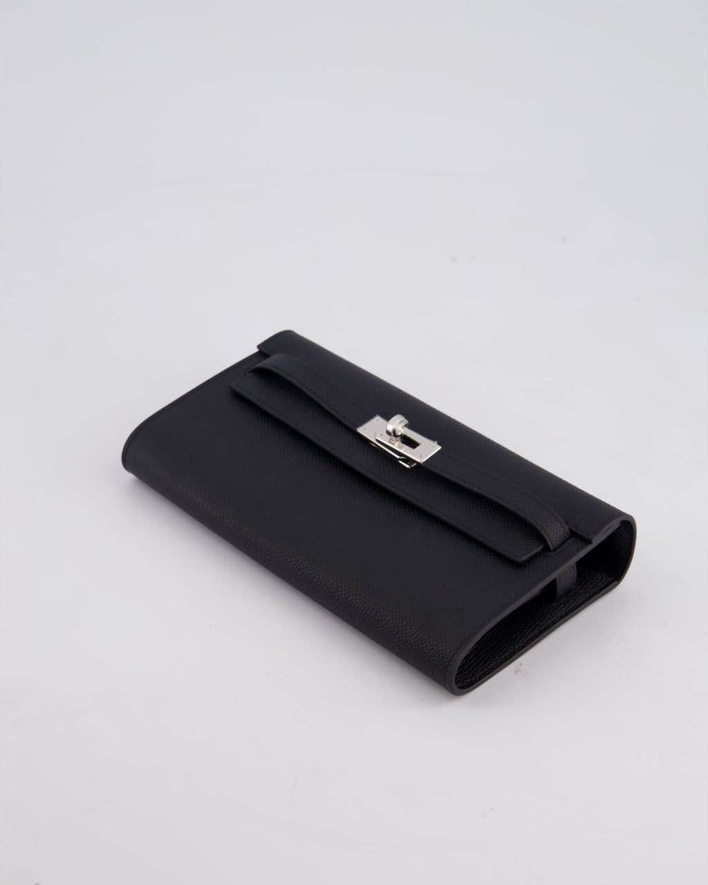 Hermès Kelly To Go Bag in Noir Epsom Leather with Palladium Hardware