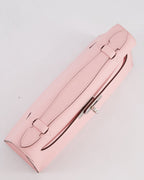 *HOT COLOUR* Hermès Mini Kelly Pochette Bag in Rose Sakura Swift Leather with Palladium Hardware