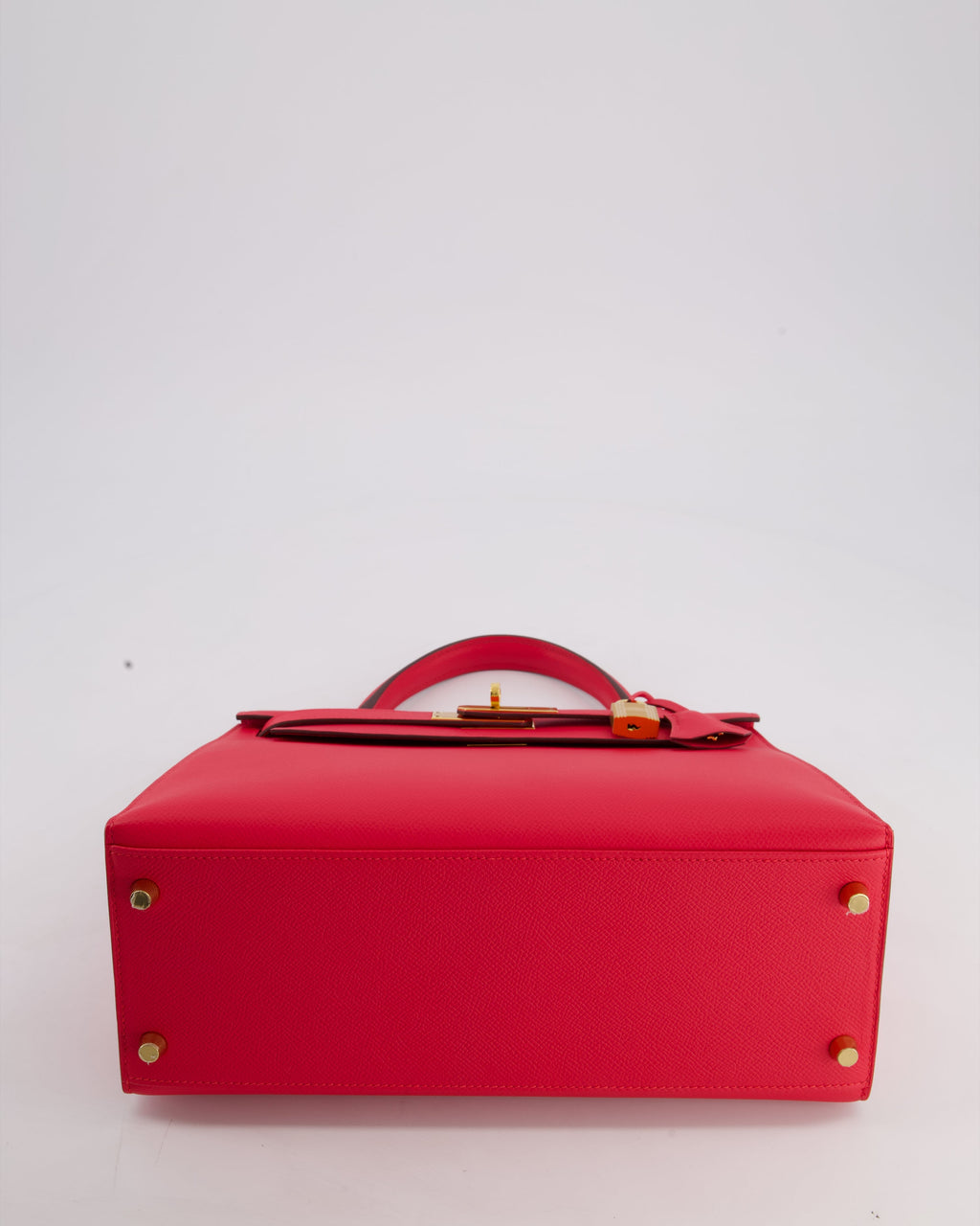 Hermès Kelly Bag 28cm Sellier in Rose Extreme Epsom Leather with Gold Hardware