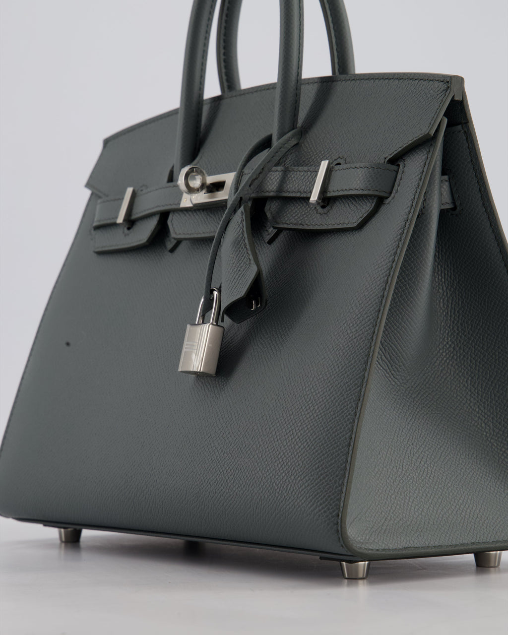 Hermès Birkin 25cm Sellier Bag in Vert Amande Togo Leather with Palladium Hardware