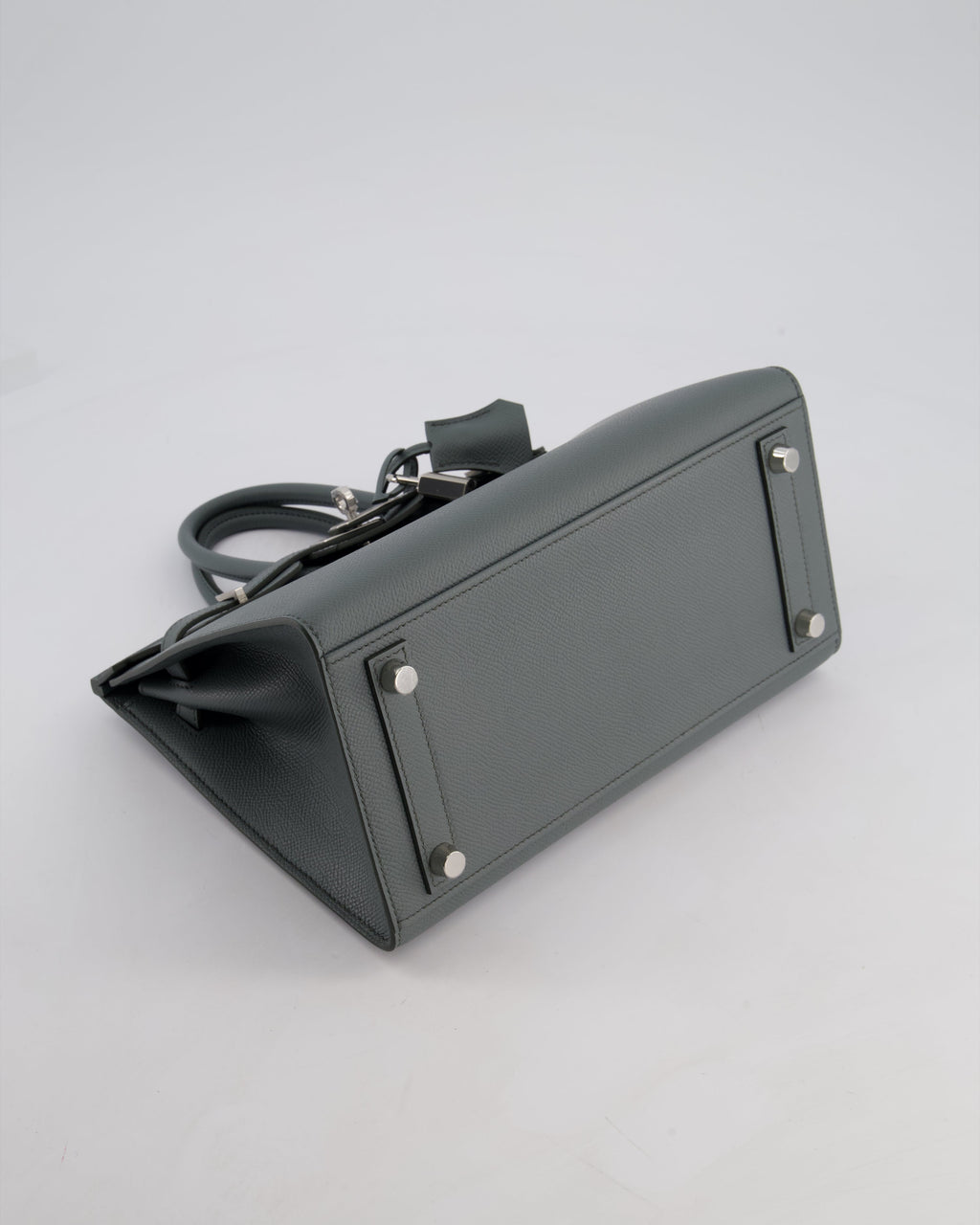 Hermès Birkin 25cm Sellier Bag in Vert Amande Togo Leather with Palladium Hardware