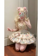 Chic Ball Gown Square Neckline Lace Lolita Dress Birthday Dresses Birthday Outfits