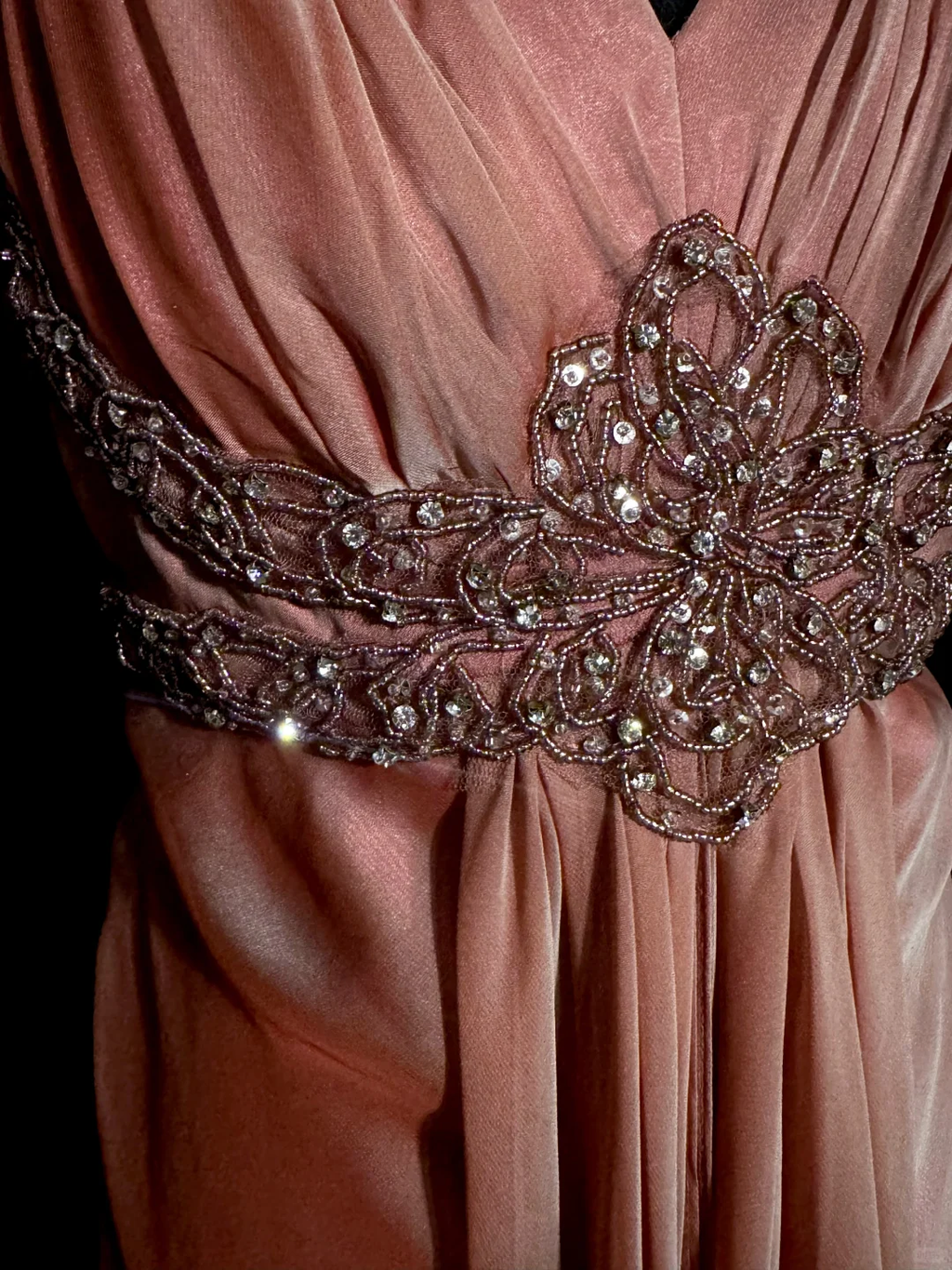 Vintage Mermaid V Neckline Pink Backless Long Prom Gown Fairy Prom Dresses