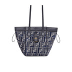 FENDI ORIGAMI MINI TRANSFORMABLE BAG DARK BLUE 16CM 8BS083ASU0F1PQK
