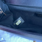 Chanel Black Quilted Leather Medium Le Boy Flap Bag