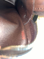 Louis Vuitton Amazon Damier Canvas Leather Bag