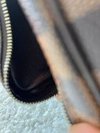 Louis Vuitton Amazon Damier Canvas Leather Bag