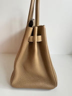 Hermès Birkin 30 Trench Clemence Leather with Gold Hardware
