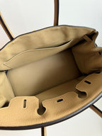 Hermès Birkin 30 Trench Clemence Leather with Gold Hardware