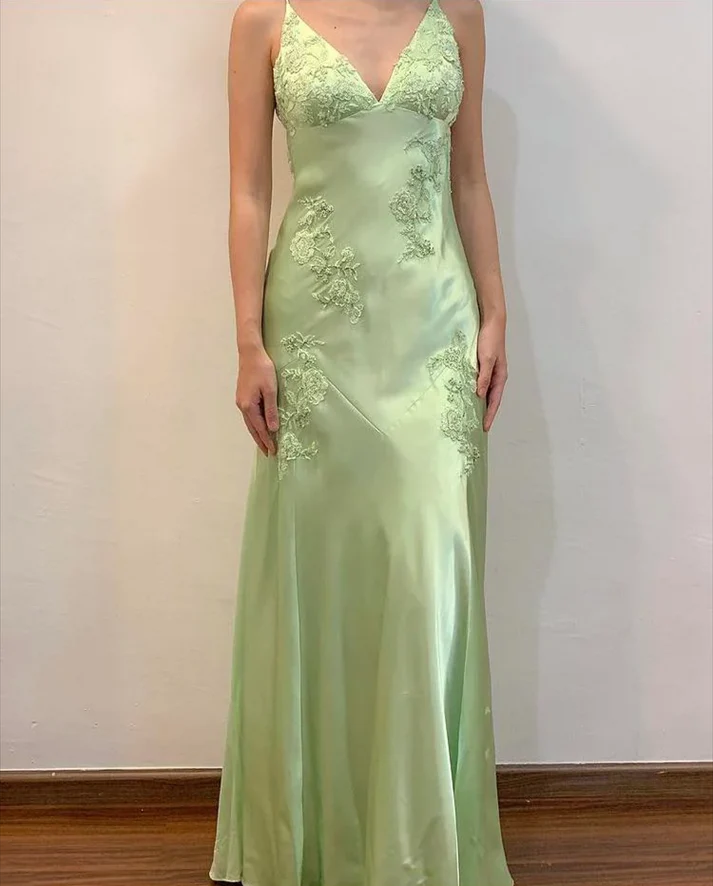 Charming Hot Pink Satin Beaded Prom Dress Evening Gown cc1418
