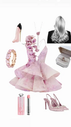 Pretty Pink Spaghetti Straps Print Floral A Line Birthday Outfits Formal Homecoming Dress Y9547