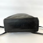 Alexander McQueen Black Leather Backpack