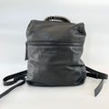 Alexander McQueen Black Leather Backpack