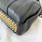 Alexander Wang Black Leather Rocco Duffle Bag