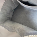 Alexander Wang Grey Smooth Leather Top Handle Bag