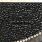 Piuma Calfskin Jumbo GG Embossed Mini Duffle Bag Black