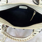 Balenciaga Classic City mini graffiti-printed leather bag