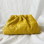 Bottega Veneta The Pouch intrecciato leather clutch bag