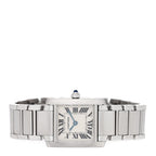 Stainless Steel 20mm Tank Francaise Quartz Watch