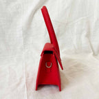 Jacquemus Red Leather Le Chiquito La Montagne Top Handle Bag