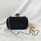 Diane von Furstenberg Crystal Evil Eye Clutch