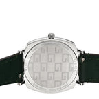 Stainless Steel Calfskin 35mm Grip Quartz Watch Green