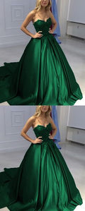 emerald green prom dresses off the shoulder ball gown   cg14982