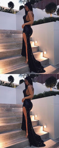 Long Prom Dresses Evening Dress with Side Slit   cg16528
