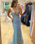 Spaghetti Straps Prom Dress, Long Prom Dresses ,Formal Prom Dress   cg16720