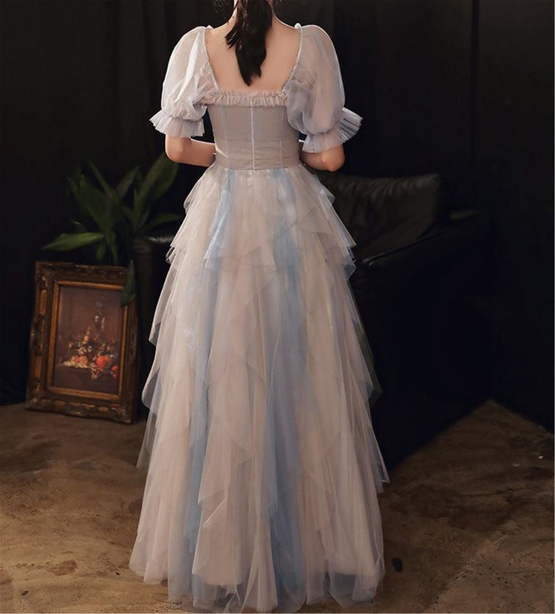 Soft Tulle Sweetheart Prom Dress For Women/Long Party Dress    cg18640