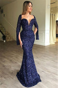 Mermaid Sparkling Long Prom Dress Formal Evening Dresses    cg20400