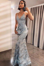 mermaid long evening dress formal dress party dress prom dress     cg20994