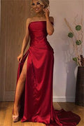 A line red Prom Dress       cg23180