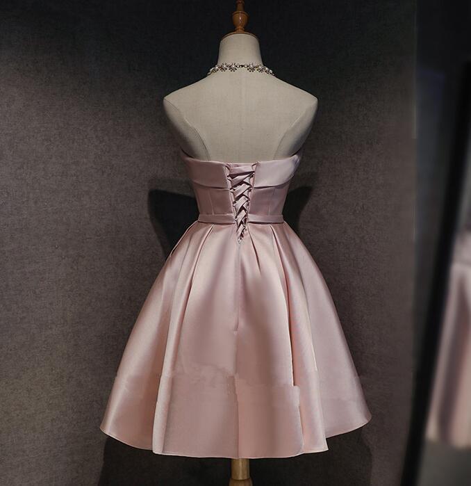Homecoming Dress, Pink Formal Dresses     cg23452