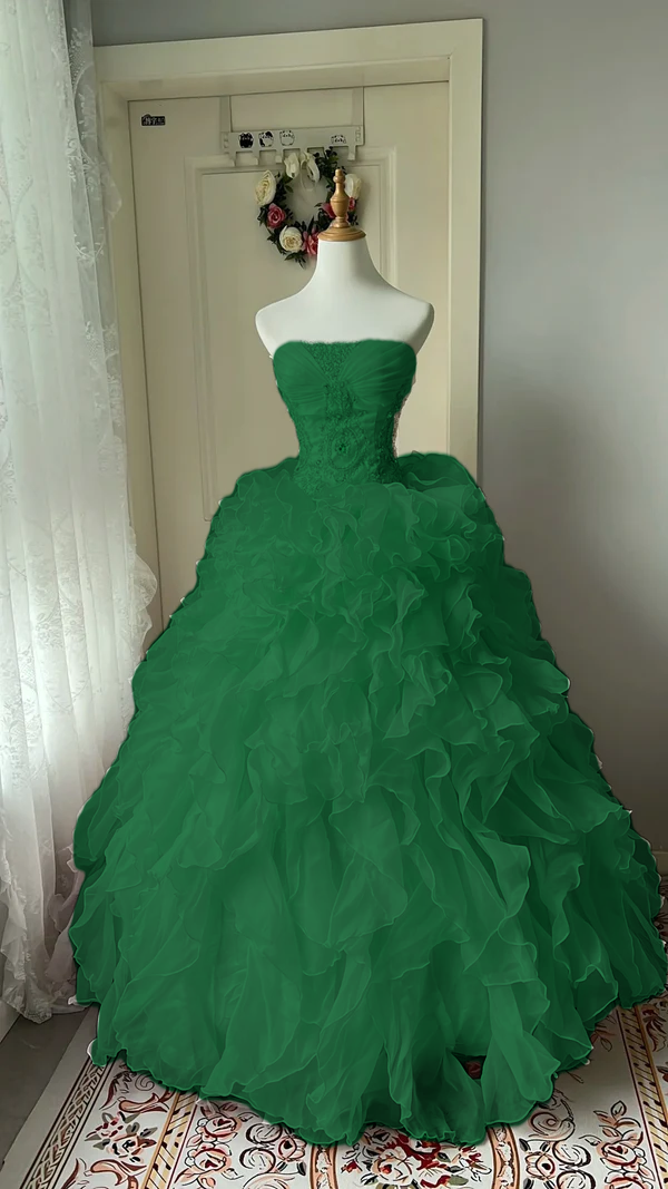 A Line Pink Prom Party Dresses Unique Long Evening Dress Vintage Princess Dress   cg25983