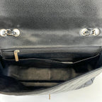 Chanel Black Caviar Single Flap Bag