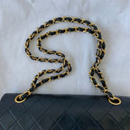 Chanel Black Lambskin Vintage Flapbag