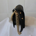 Chanel Navy Blue/Gold Woven Leather Small Reverso Boy Flap Bag