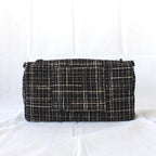 Chanel Tweed Jacket Large Flap Travel Bag