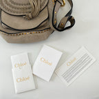 Chloe Hudson Handbag Whipstitch Suede