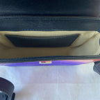 Chloe Multicolor Croc Embossed Leather Mini C Top Handle Bag