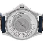 Stainless Steel Calfskin 32mm Colt Oceane Quartz Watch Blue A77350
