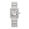 Stainless Steel 20mm Tank Francaise Quartz Watch