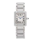Stainless Steel 20mm Tank Francaise Quartz Watch