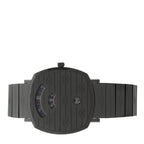 PVD Stainless Steel 38mm Grip Quartz Watch Black
