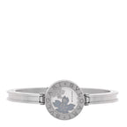 Stainless Steel Diamond Blue Mother of Pearl 22mm B.Zero1 Floral Quartz Watch
