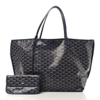 Goyardine Reversible Anjou GM Navy
