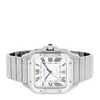 Stainless Steel 39.8mm Santos De Cartier Automatic Watch